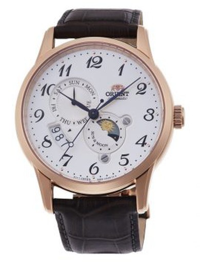 Montre Homme Orient AK0001S10B Automatique Cuir Marron