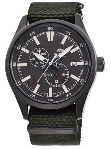 Orient Herrenuhr AK0403N10B Automatik Nylon Grün