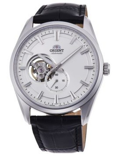 Orient Men's Watch AR0004S10B Automatic Leather Black