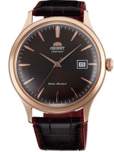 Orient Man Watch FAC08001T0 Automatisk brunt læder