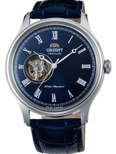 Orient Man horloge FAG00004D0 automatisch blauw leer