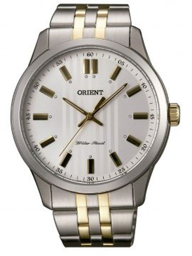 Reloj Orient Hombre FQC0U002W0 Bicolor Plateado Dorado