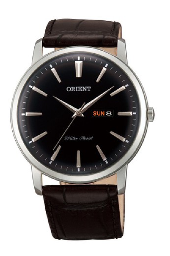 Montre Homme Orient FUG1R002B6 Cuir Noir