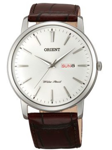 Orient Men's Watch FUG1R003W6 Brown Leather