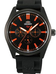 Ανδρικό ρολόι Orient FUX00002B0 Sport Μαύρο