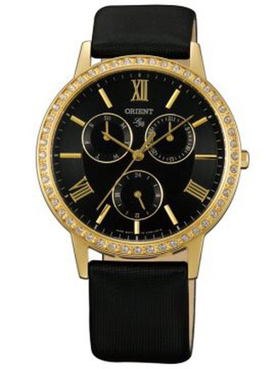Reloj Orient Mujer FUT0H003B0 Piel Negro