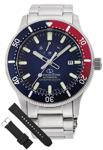 Reloj Orient Star Hombre RE-AU0306L00B Acero Automatic Divers