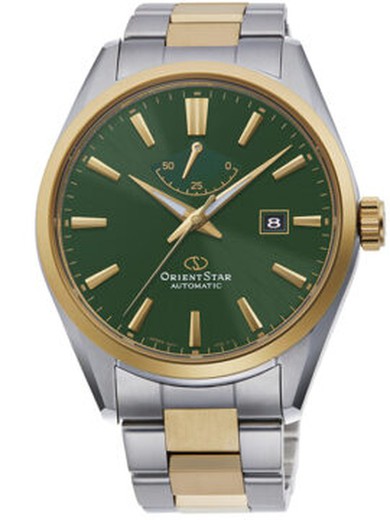 Zegarek Męski Orient Star RE-AU0405E00B Automatyczny Dwukolorowy Srebrny Złoty