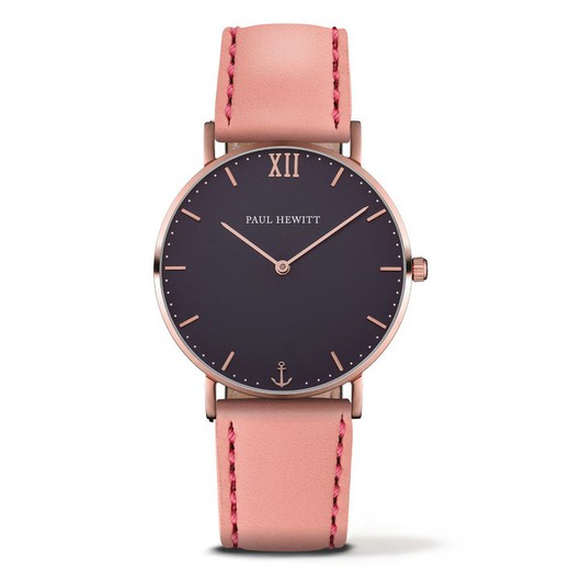 Reloj Paul Hewitt Hombre PH-SA-R-ST-B-24M Piel Rosa