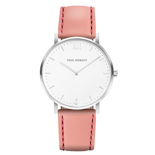 Reloj Paul Hewitt Hombre PH-SA-S-ST-W-24M Piel Rosa