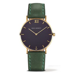 Reloj Paul Hewitt Mujer PH-SA-G-ST-B-12M Piel Verde