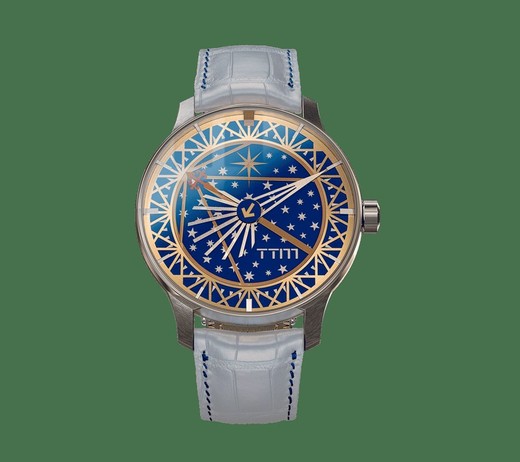 Reloj Pelegrino Camino Santiago TW002 Piel Blanco