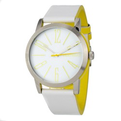 Reloj Pertegaz Hombre P24001-BA Piel Blanco