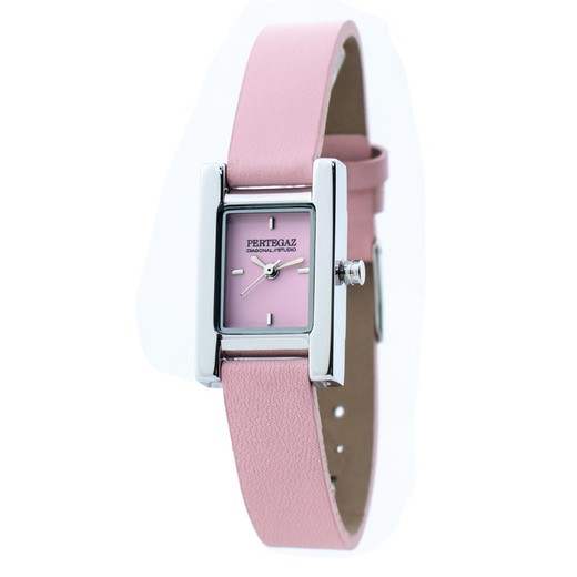 Reloj Pertegaz Mujer PDS-014-S Piel Rosa