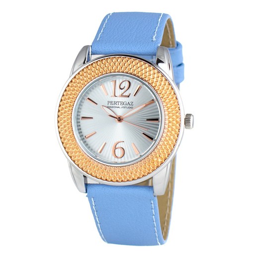 Reloj Pertegaz Mujer PDS-046-C Piel Azul