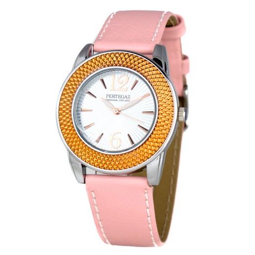 Reloj Pertegaz Mujer PDS-046-R Piel Rosa