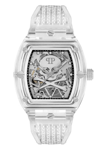 Reloj Philipp Plein Hombre PWPTA0524 Sport Blanco The Skeleton Crystal