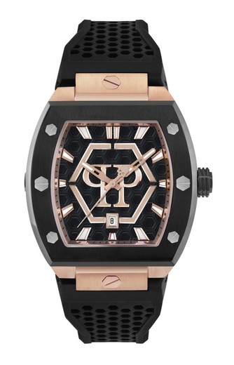 Reloj Philipp Plein Hombre PWPUA0124 Sport Negro The Hexagon Phantom