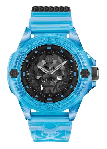 Reloj Philipp Plein Hombre PWWAA0724 Sport Azul The Skull Duba Edition