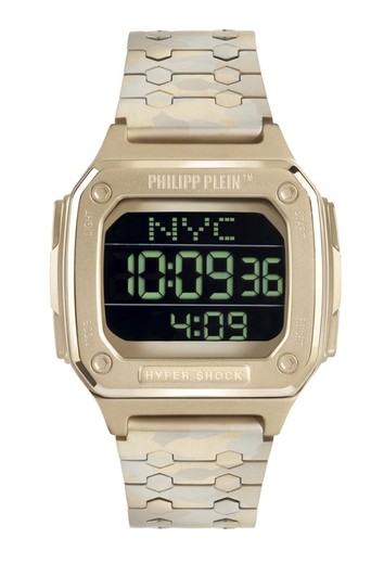 Reloj Philipp Plein Hombre WHAA1021 Dorado Hyper Shock