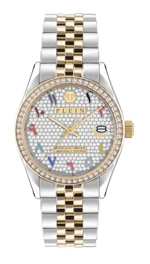 Reloj Philipp Plein Mujer PW2BA0123 Acero Bicolor Dorado Date Superlative