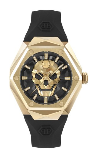 Reloj Philipp Plein Mujer PWADA0224 Sport Negro Skull Spikes Lady