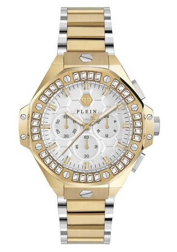 Reloj Philipp Plein Mujer PWPSA0324 Acero Bicolor Dorado