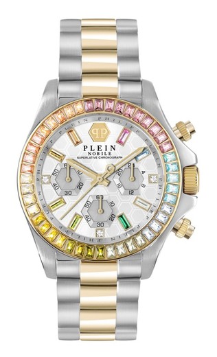 Reloj Philipp Plein Mujer PWSBA0523 Acero Bicolor Dorado Nobile Lady