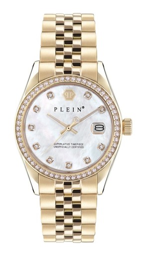 Reloj Philipp Plein Mujer PWYAA0323 Dorado Date Superlative