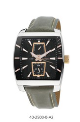 Reloj Potens Hombre 40-2500-0-A2 Piel Marrón