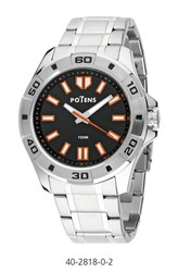 Potens Men's Watch 40-2818-0-2 Steel