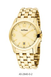 Orologio da uomo Potens 40-2840-0-2 Gold