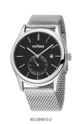 Potens Herenhorloge 40-2848-0-2 Staal