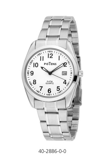 Potens Men's Watch 40-2886-0-0 Steel