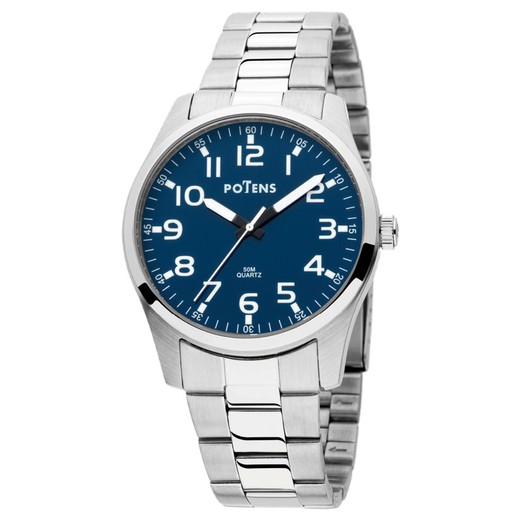 Montre Homme Potens 40-2993-0-3 Acier