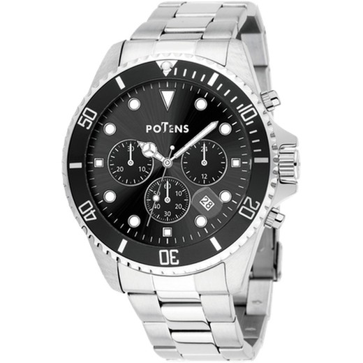 Reloj Potens Hombre 40-3028-0-1 Acero