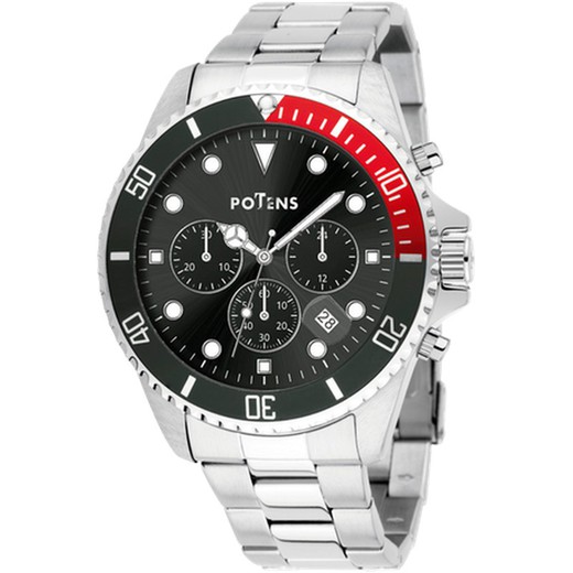 Reloj Potens Hombre 40-3028-0-2 Acero