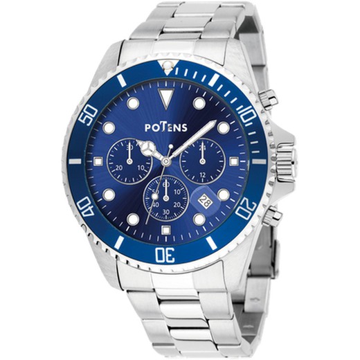 Reloj Potens Hombre 40-3028-0-3 Acero