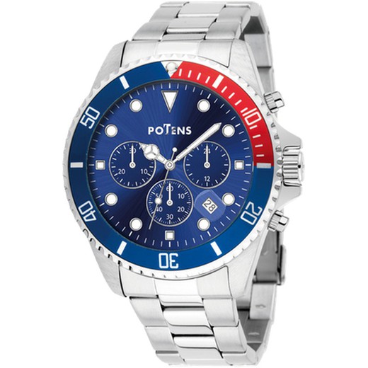 Montre Homme Potens 40-3028-0-4 Acier