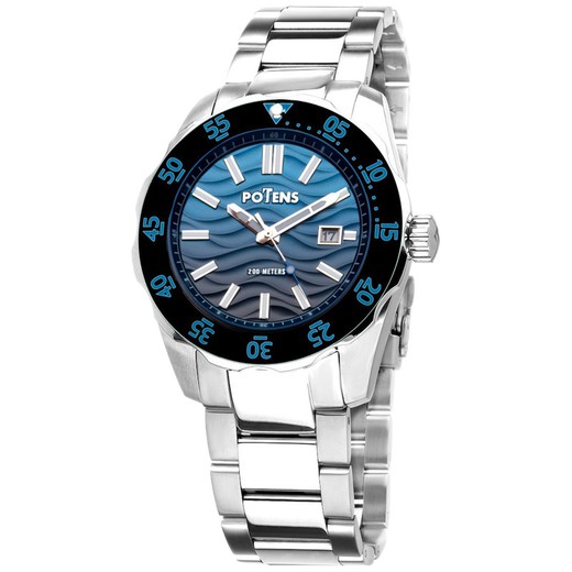 Reloj Potens Hombre 40-3029-0-3 Acero