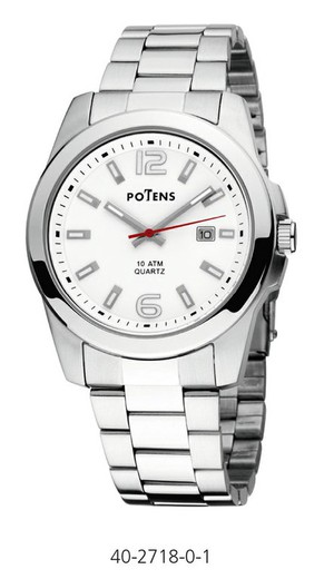 Montre en acier pour homme Potens 40-2718-0-1