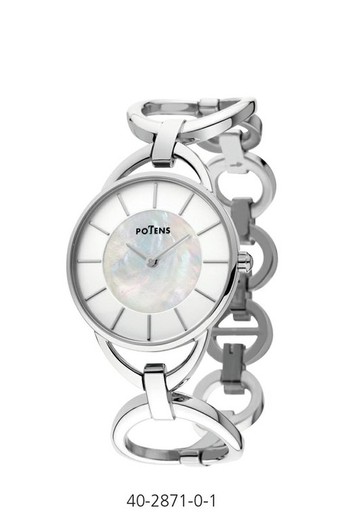 Reloj Potens Mujer 40-2871-0-1 Acero Paris