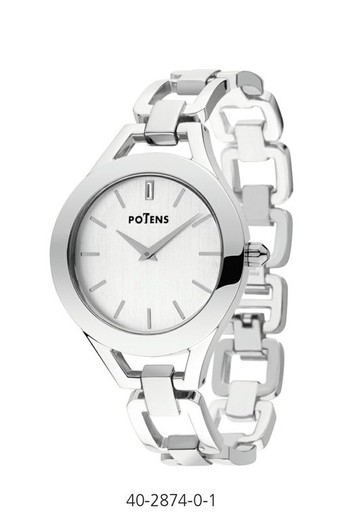 Reloj Potens Mujer 40-2874-0-1 Acero Paris