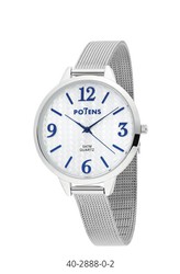 Orologio da donna Potens 40-2888-0-2 Steel New York