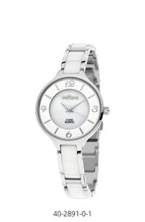 Relógio Potens Feminino 40-2891-0-1 Cerâmica Branca