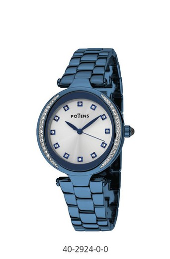 Reloj Potens Mujer 40-2924-0-0 Azul Paris
