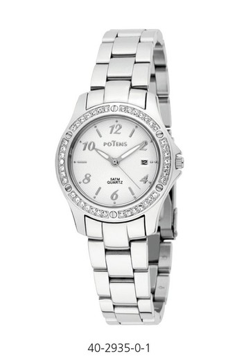 Γυναικείο ρολόι Potens 40-2935-0-1 Steel