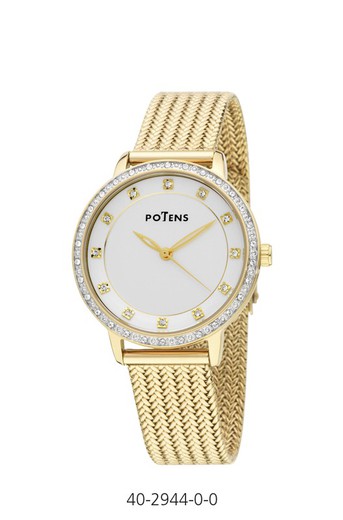 Potens Ladies Watch 40-2944-0-0 Mat Gold