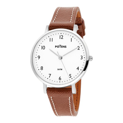 Reloj Potens Mujer 40-2961-0-E1 Piel Marrón