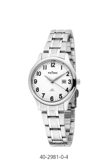 Relógio Feminino Potens 40-2981-0-4 Steel